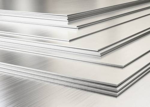 Steel panel production